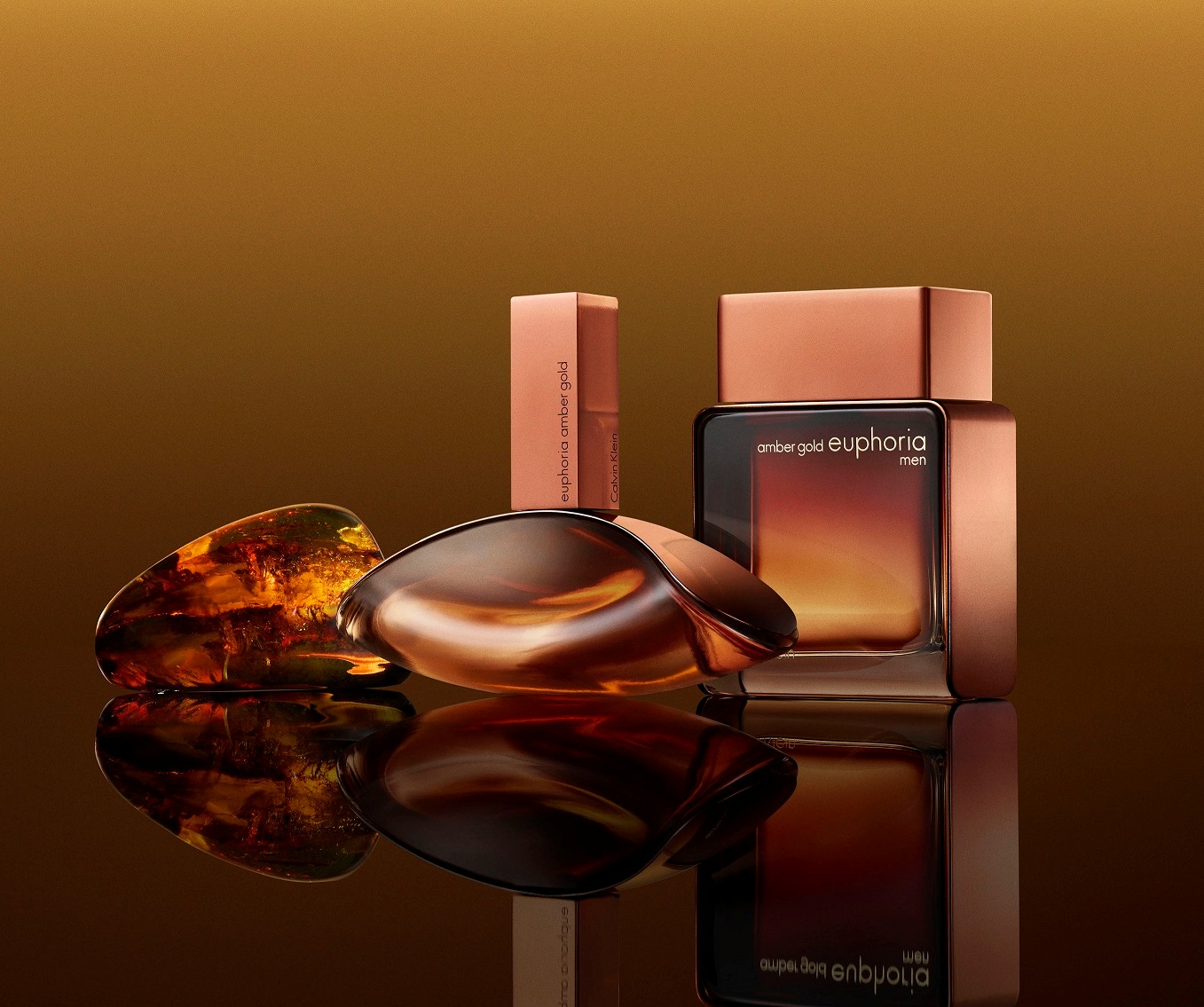 Кельвин Кляйн поражает роскошью золота в новых парфюмах